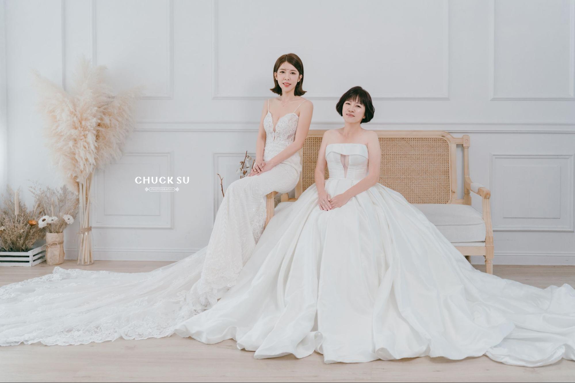 全家福照片拍攝風格 10：婚紗全家福