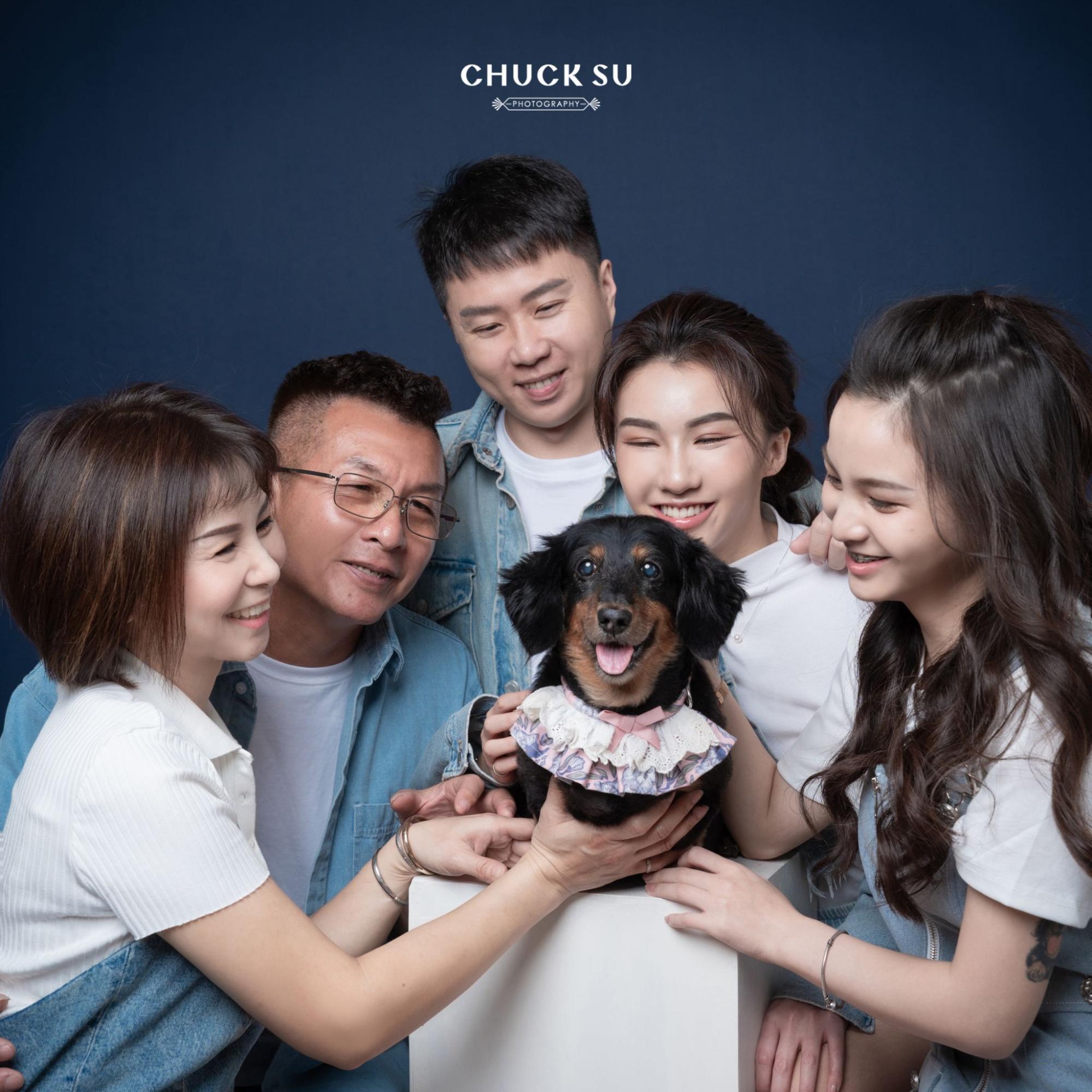 全家福照片拍攝風格 6：牛仔全家福